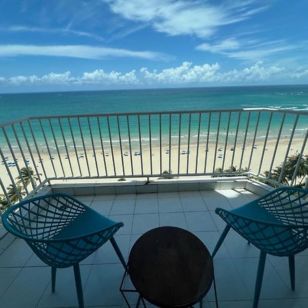 Gorgeous Ocean View 1Br W/Beach Acess & Pool Διαμέρισμα Σαν Χουάν Εξωτερικό φωτογραφία